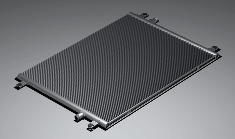 microchannel coil aluminium flat tube multiport fins