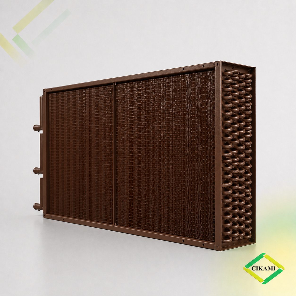 Anti-corrosion coil dengan lapisan heresite coating untuk perlindungan maksimal terhadap korosi pada sistem HVAC