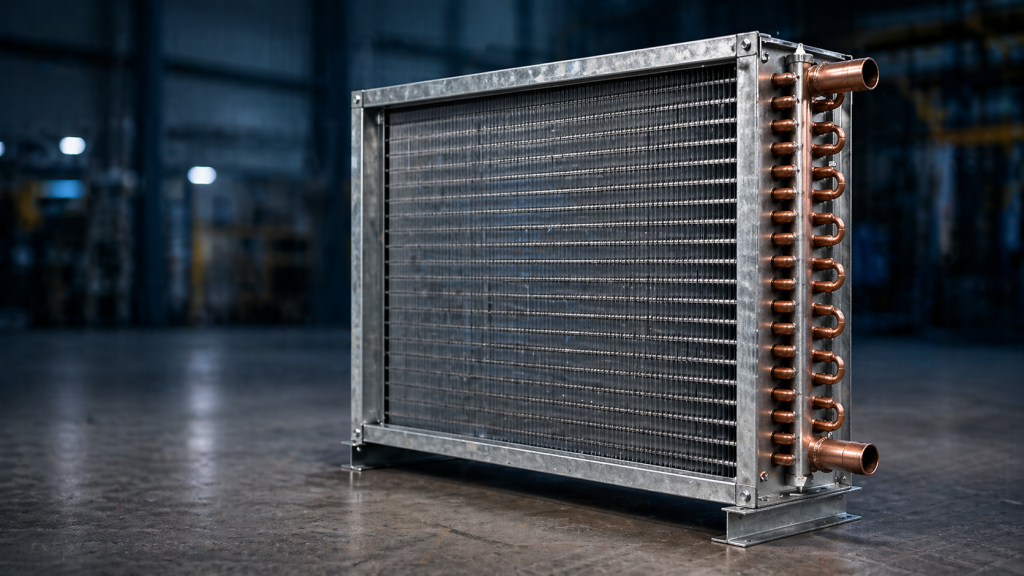 coil hvac finned tube untuk sistem pendingin dan ventilasi