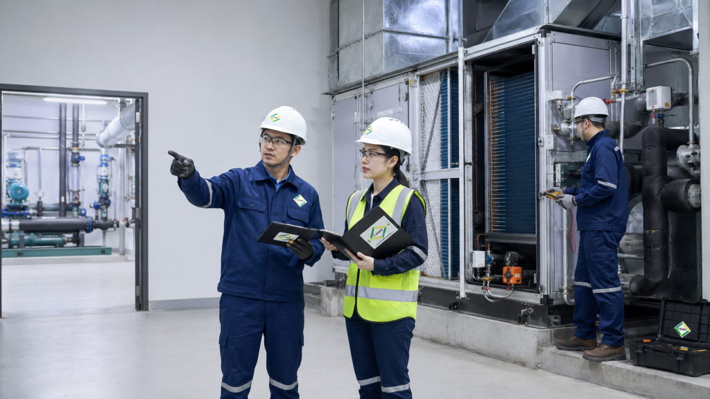 checklist maintenance AC gedung saat walkthrough sistem HVAC bersama facility manager